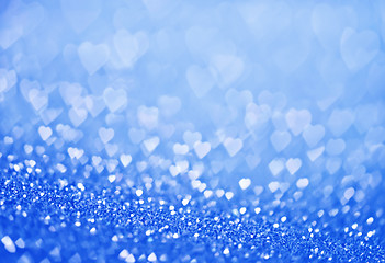 Image showing heart bokeh