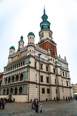 Image showing Old market square in Poznan