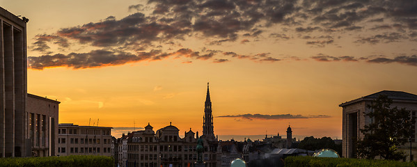 Image showing Brussels city center