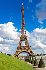 Image showing Eiffel Tower in Paris