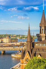 Image showing Gamla Stan, the old part of Stockholm, Sweden