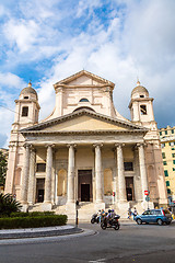 Image showing Basilica in Genoa