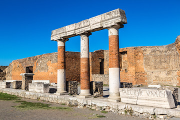 Image showing Pompeii city