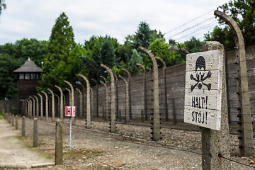 Image showing Concentration camp Auschwitz