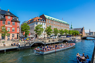 Image showing Center of Copenhagen, Denmark