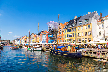 Image showing Copenhagen, Nyhavn