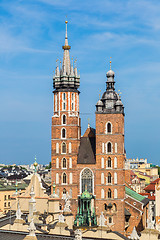 Image showing St. Mary\'s Church in Krakow