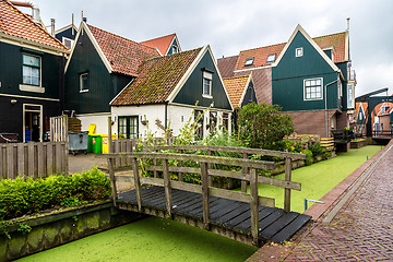 Image showing Traditional houses in Holland