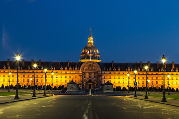 Image showing Les Invalides in  Paris