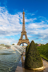 Image showing Eiffel Tower in Paris