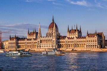 Image showing The building of the Parliament in Budapest, Hungary