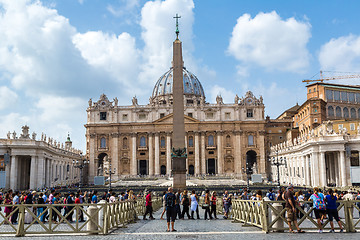 Image showing Vatican in a summer day