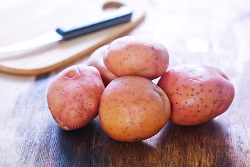 Image showing raw potato