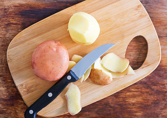 Image showing raw potato