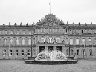 Image showing Neues Schloss (New Castle), Stuttgart