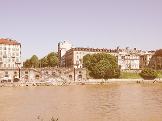 Image showing Piazza Vittorio, Turin vintage