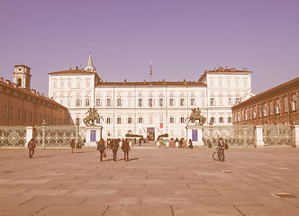 Image showing Palazzo Reale, Turin vintage