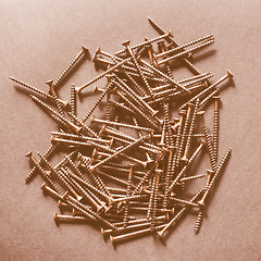 Image showing  Wood screw vintage