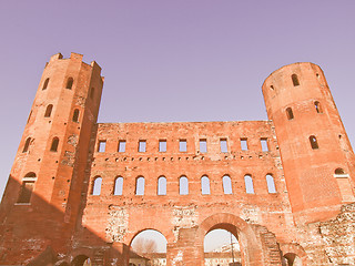 Image showing Torri Palatine, Turin vintage