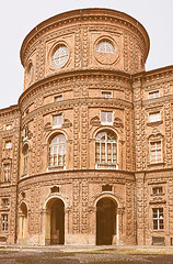 Image showing Palazzo Carignano in Turin vintage