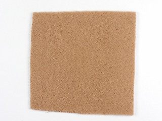 Image showing Brown fabric sample