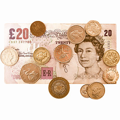 Image showing  Pounds vintage