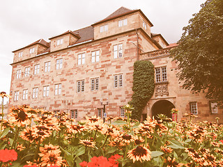 Image showing Altes Schloss (Old Castle), Stuttgart vintage