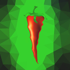 Image showing Red Pepper Icon