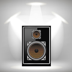 Image showing Musical Speaker Icon