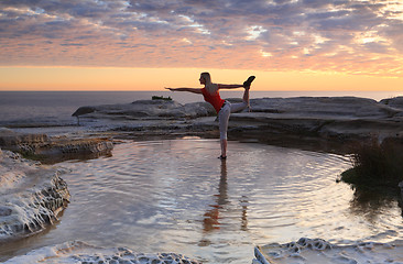 Image showing King Dancer Pose - Natarajasana