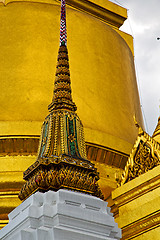 Image showing  thailand  in  bangkok  rain   palaces   asia sky    and  colors