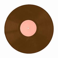 Image showing  Vinyl record vintage