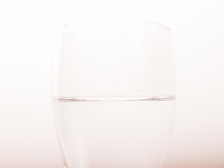Image showing  Glass of water vintage