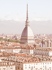 Image showing Turin, Italy vintage