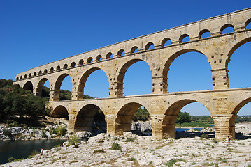 Image showing Pont du gard