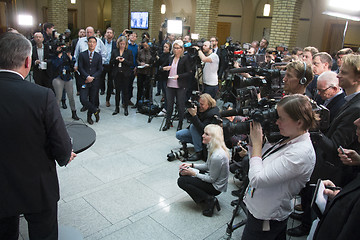 Image showing Press Conference