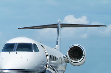 Image showing Executive jet aircraft