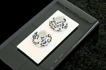 Image showing Coffee set