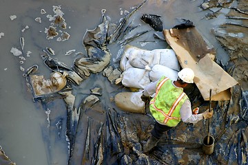 Image showing Working The Mud