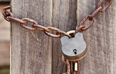 Image showing locked