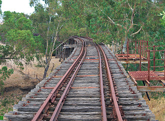 Image showing railway bridge