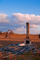 Image showing just a chimney