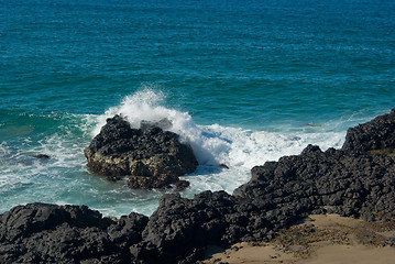 Image showing sea and rocks