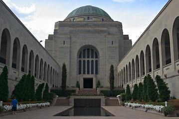 Image showing war memorial canberra