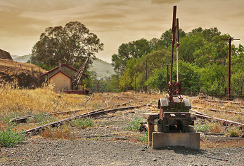 Image showing old railway line