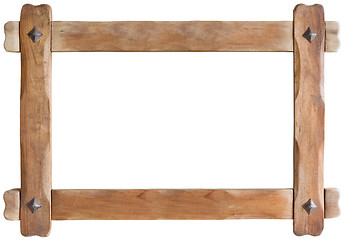 Image showing Wooden Frame Cutout