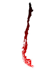 Image showing Map of Chile