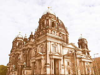 Image showing Berliner Dom vintage