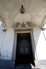 Image showing europe  italy  lombardy      in  the milano  r closed brick    p