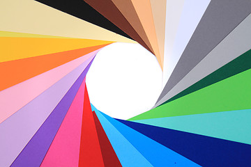 Image showing color papers background